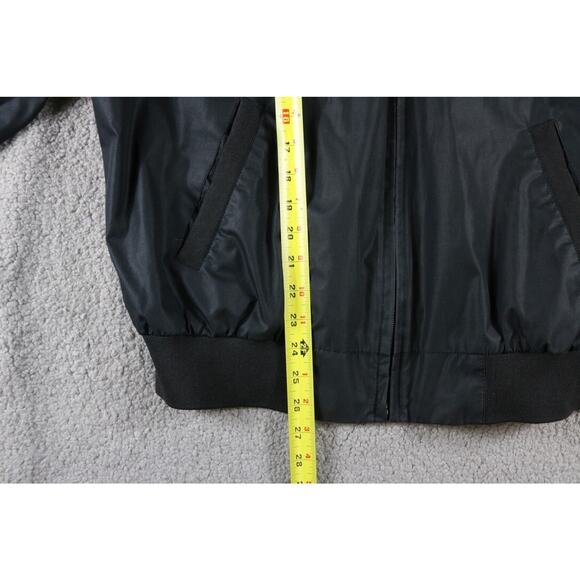 Vintage Members Only Jacket Ferrari Mens L Bomber Black Racing Hong Kong Rare - Picture 9 of 9